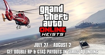 GTA 5 Online Brings Double RP and GTA$ for Series A Funding Heist, More