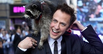 James Gunn at the premiere of “Guardians of the Galaxy,” 2014