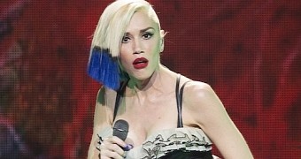 Gwen Stefani performs at the MasterCard Priceless Surprises concert in New York City