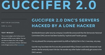 Hacker Guccifer 2.0 Claims DNC Hack, Dumps Files Online