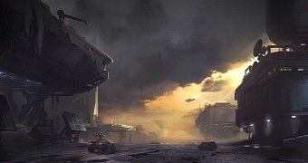 Halo 5: Guardians - Skirmish at Darkstar concept