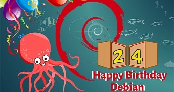 Happy 24th birthday, Debian!