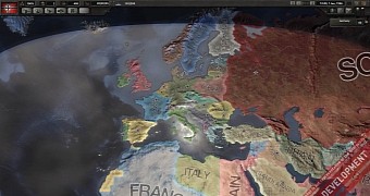 Hearts of Iron IV map