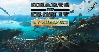 Hearts of Iron IV: Trial of Allegiance key art