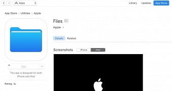 Files app in the App Store