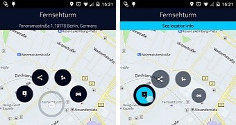 HERE beta app for Android