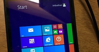 Windows RT running on Lumia 640