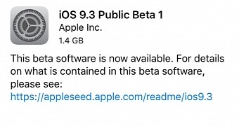 Installing iOS 9.3 Beta 1