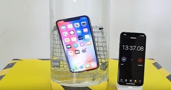 The iPhone X survives all water-resistance tests