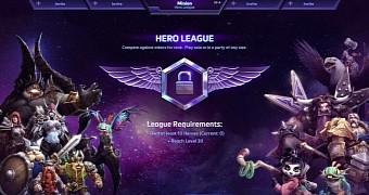 Hero League for Heroes of the Storm limited to two player groups in queue
