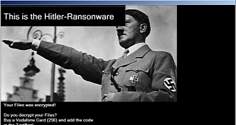 Hitler ransomware ransom note
