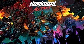 Homicidal All-Stars key art