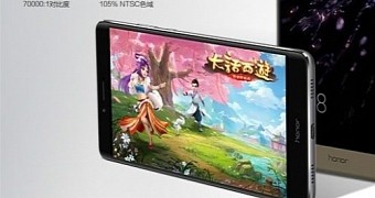 Leaked image of the Honor Note 8