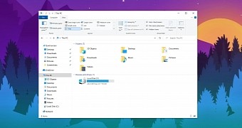 File Explorer options on Windows 10