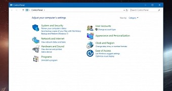 Control Panel in Windows 10 October 2018 Update
