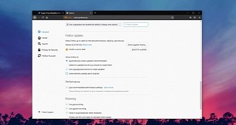 The new auto-updating settings in Firefox 63