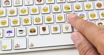 A real Emoji keyboard