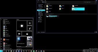 High contrast theme in Windows 10