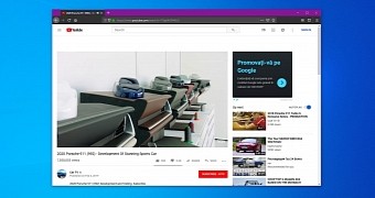 Picture-in-picture mode enabled in Mozilla Firefox Nightly