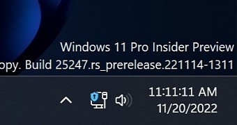 The new VPN icon in Windows 11