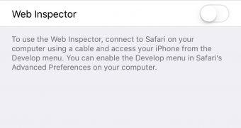 Disabling JavaScript in Safari on iOS 9.3