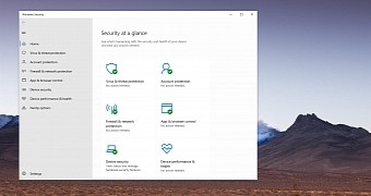 Windows Security on Windows 10