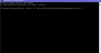 Using the command in Cmd Prompt in Windows 10