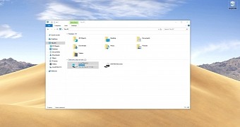 Disk drives in File Explorer