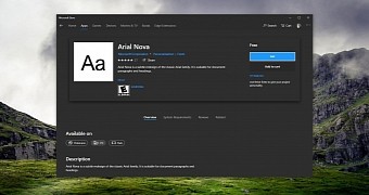 Fonts in the Microsoft Store