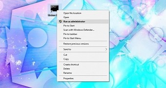 The desktop shortcut allows you to create a restore point instantly