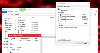 Disk Cleanup helps you remove old Windows installation files