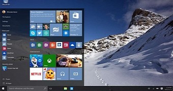 This is what the Start menu looks like in Windows 10