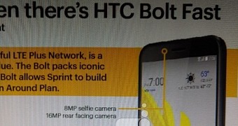 HTC Bolt promotional material