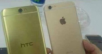 HTC One A9 vs iPhone 6