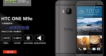 HTC One M9e Officially Launched with Octa-Core Helio X10 CPU, 2GB RAM