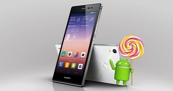 Huawei Ascend P7 Receiving Android 5.1.1 Lollipop Update