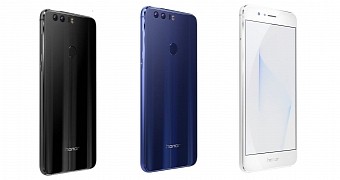 Honor 8 in multiple color variants