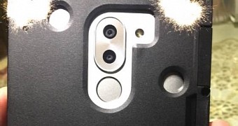 Alleged image of Mate 9 rear chassis