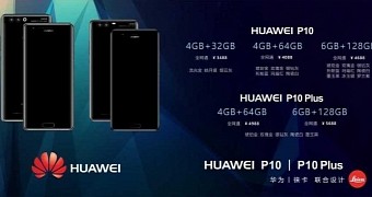Huawei P10 and P10 Plus specs