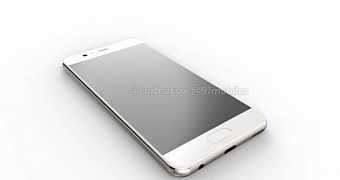 Huawei P10 front view render