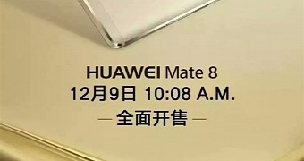 Huawei's “Galaxy Note 5 Killer,” Mate 8 Launching on December 9