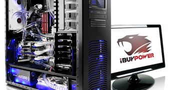 iBuyPower water-cooled Erebus gaming desktop