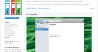 iDatabase for Mac now available in the Mac App Store - screenshot