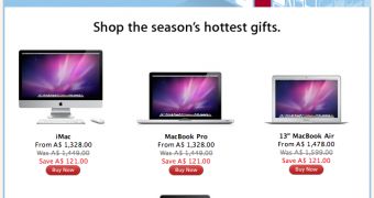 Apple Black Friday offerings (Australian online store)