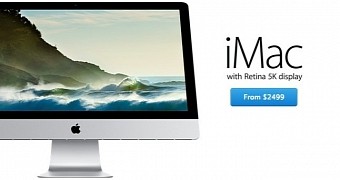 iMac on the Apple Store