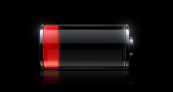 iPhone battery meter