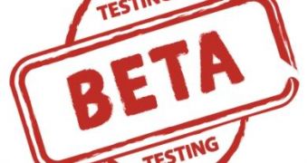 Beta testing sign