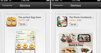 Genius recommendations for apps in iOS 6