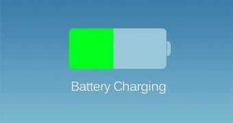 iOS 7 battery meter