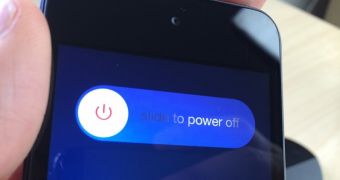 New "slide to power off" graphics included in iOS 7.1 betas